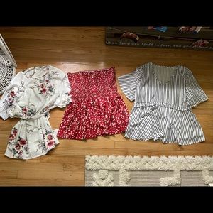 Shein Short Sleeve Shirt Bundle